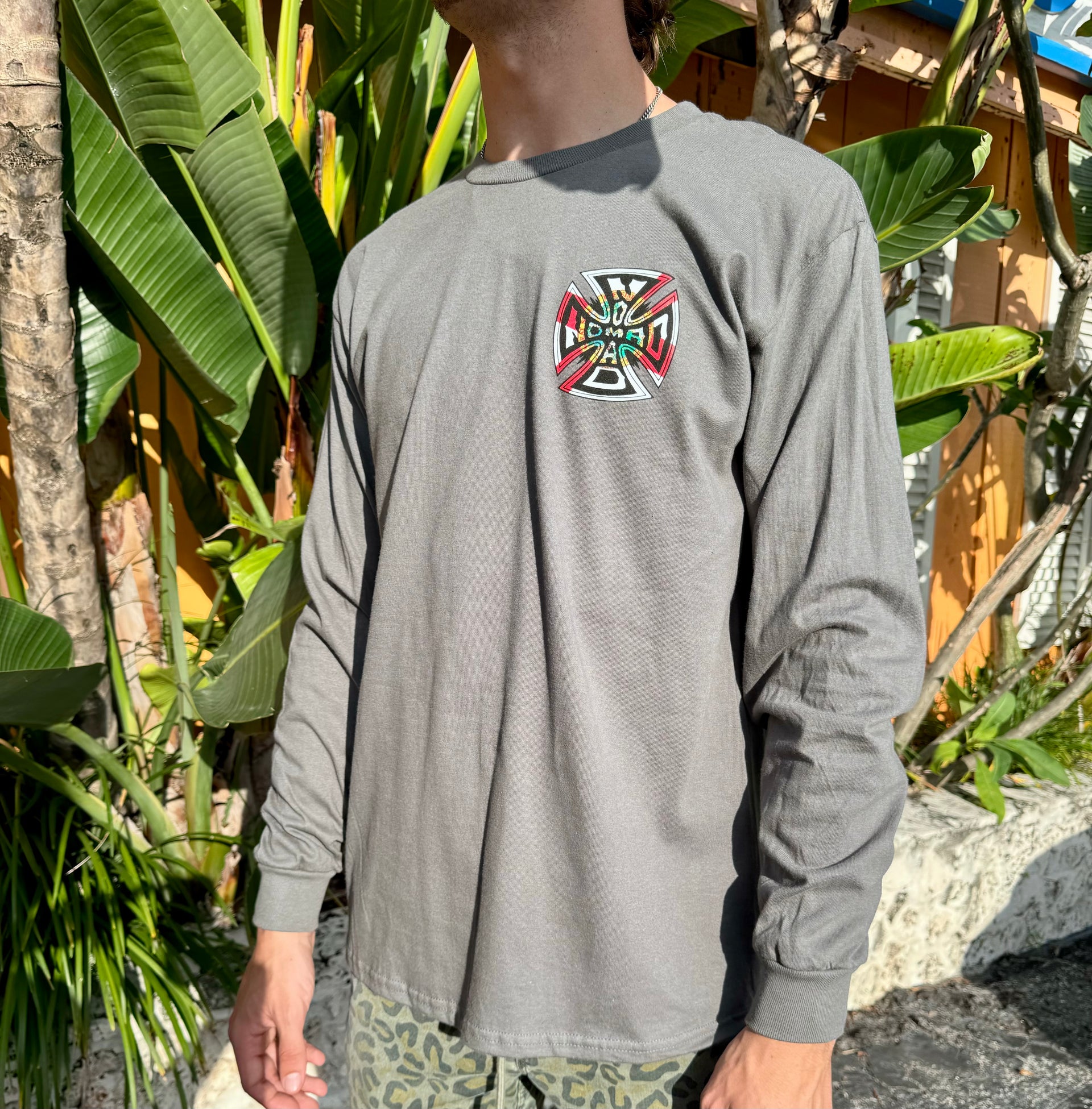 Nomad Florida Iron Cross Longsleeve Shirt – Nomad Surf Shop