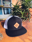 Nomad Iron Cross Leather Patch Snapback
