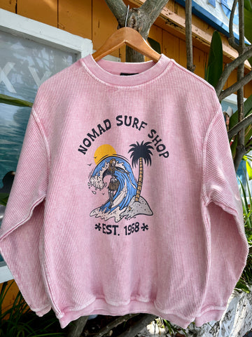 Nomad Bones and Barrels Corduroy Crewneck Sweatshirt – Nomad Surf Shop