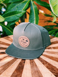 Nomad Dedicated To The Sea Leather Patch Snapback Hat